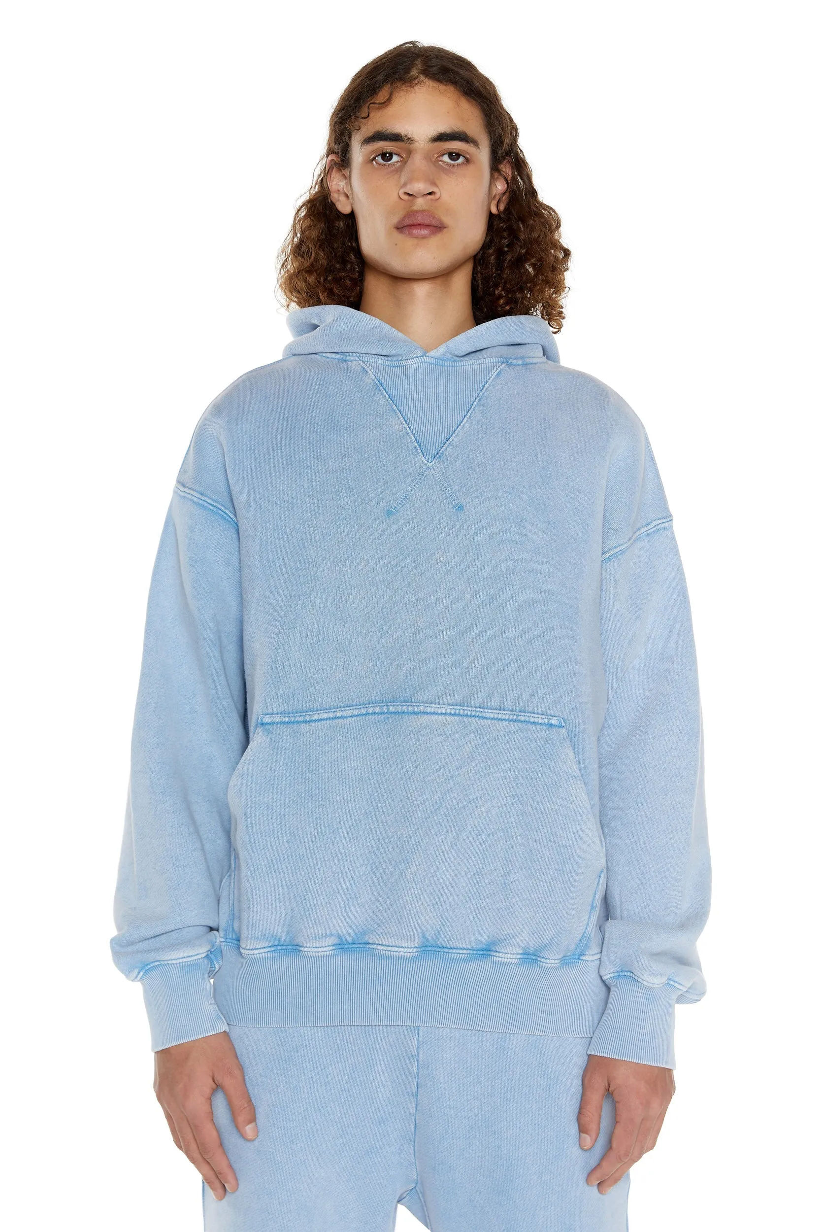 NTRLS Powder Blue Oversized Hoodie