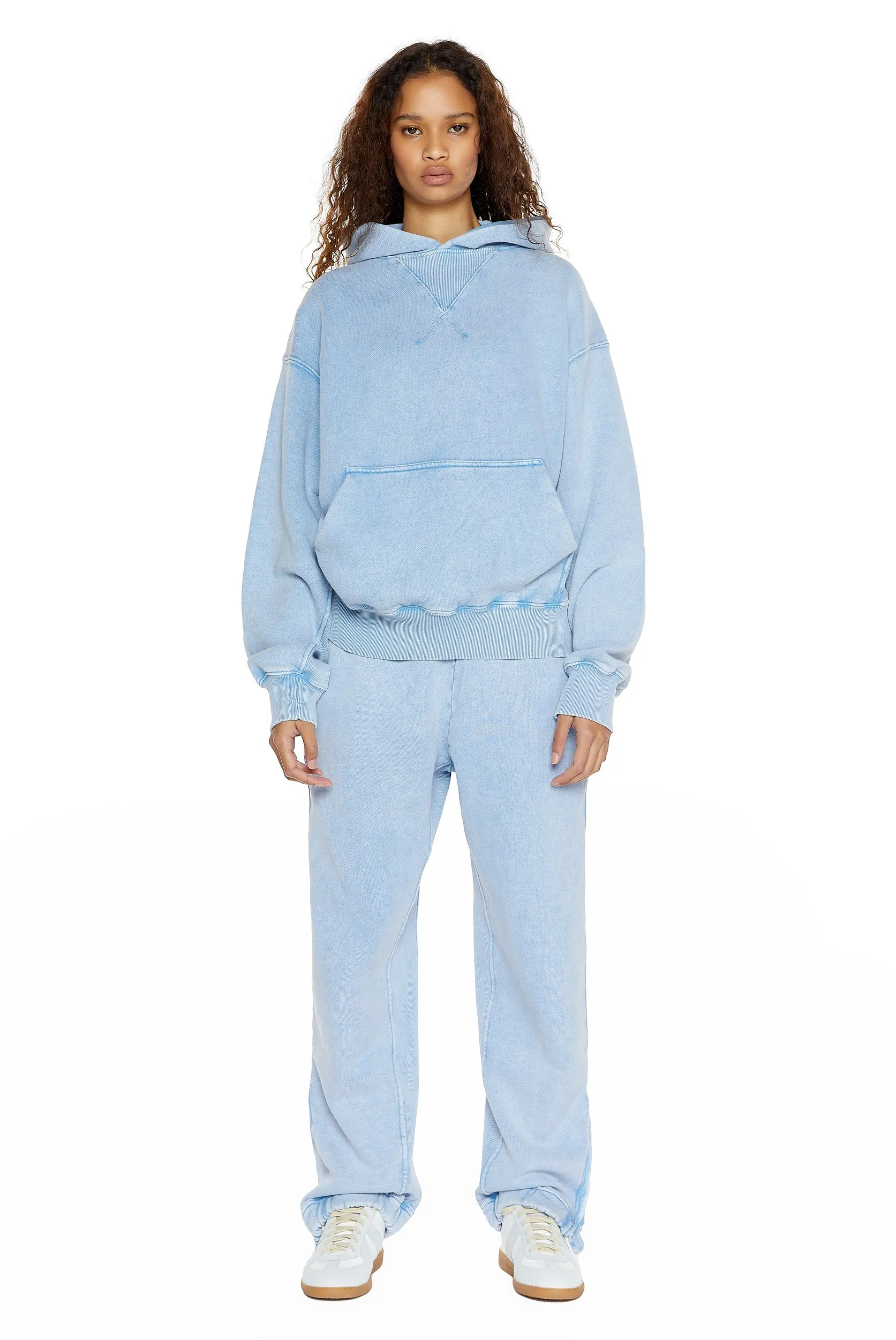 NTRLS Powder Blue Oversized Hoodie