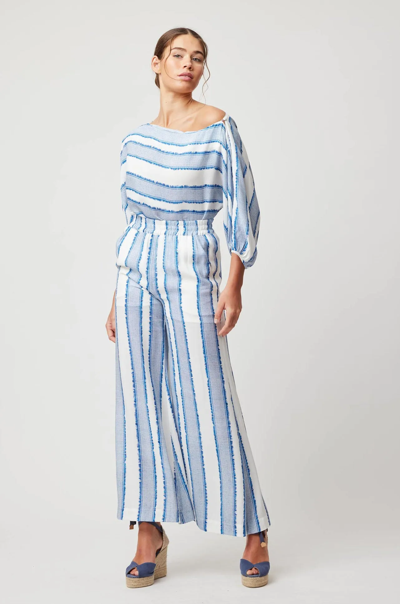 Once Was - Positano Wide Leg Pant