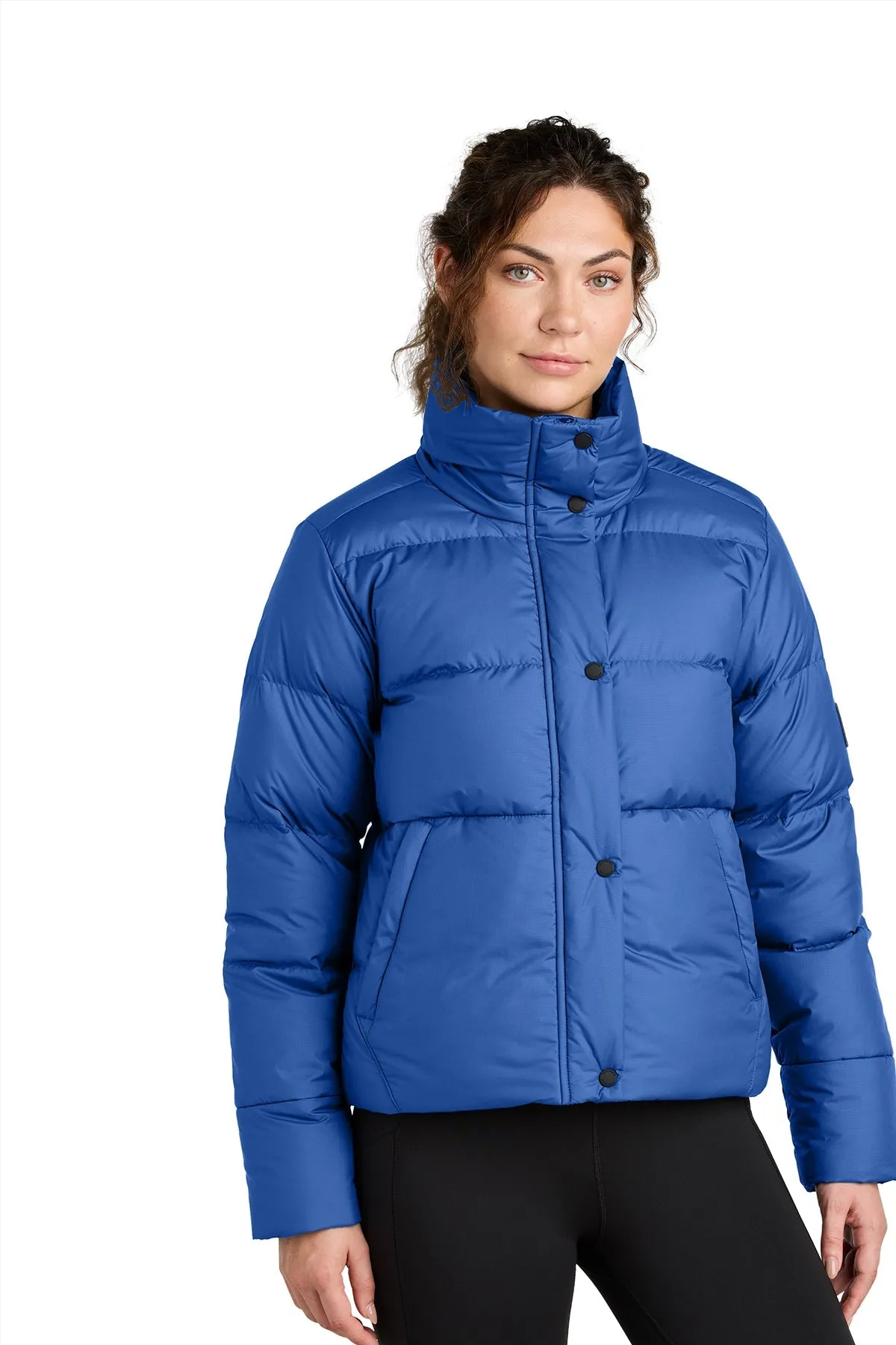 Outdoor Research Womens Coldsnap Down Custom Jackets, Galaxy Blue