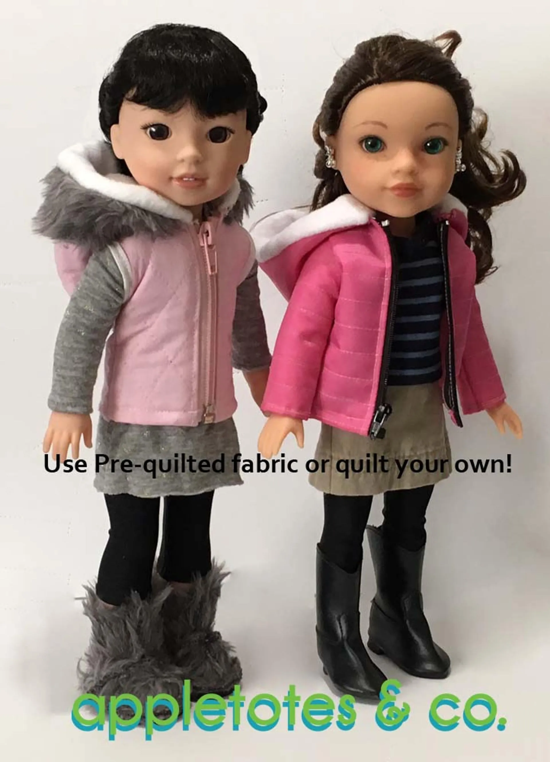 Quilted Parka Bundle Sewing Pattern for 14.5" Dolls