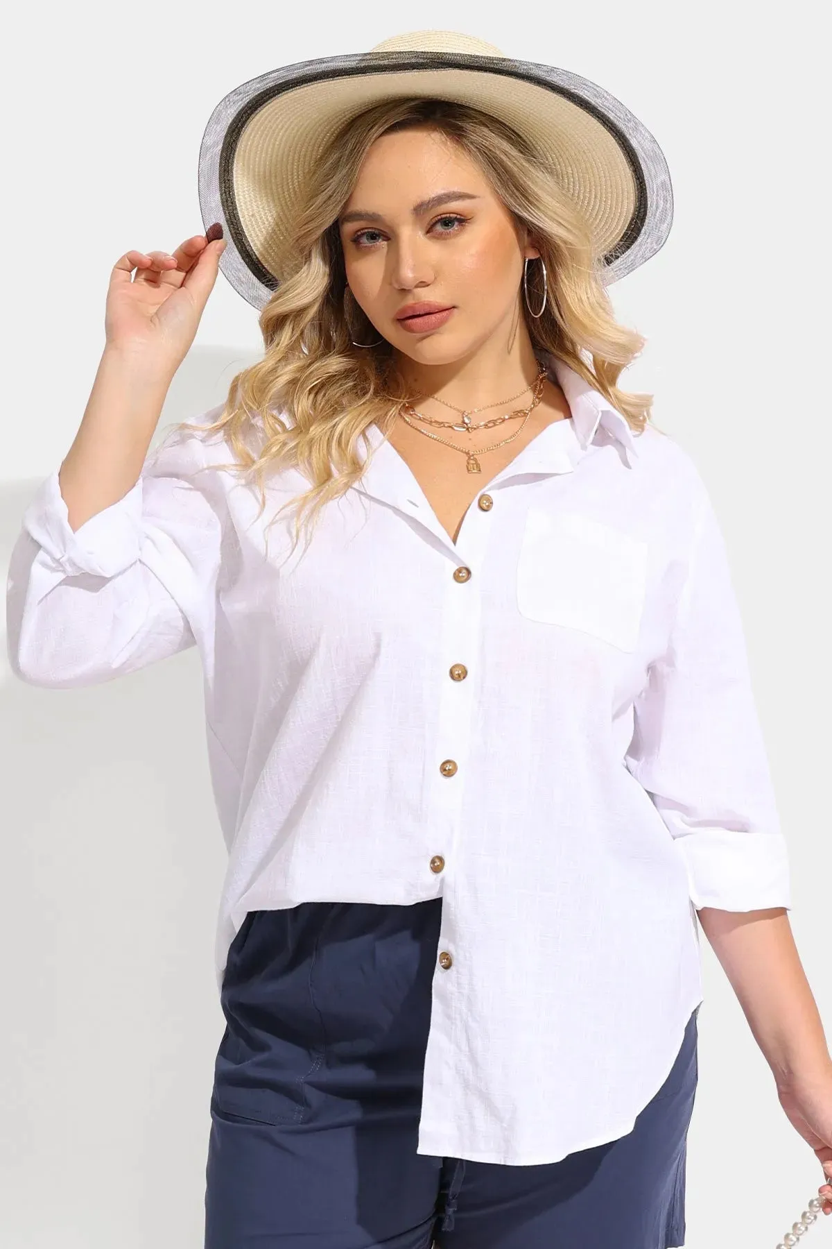 Ritera Supersoft Button Down Stylish T-Shirt