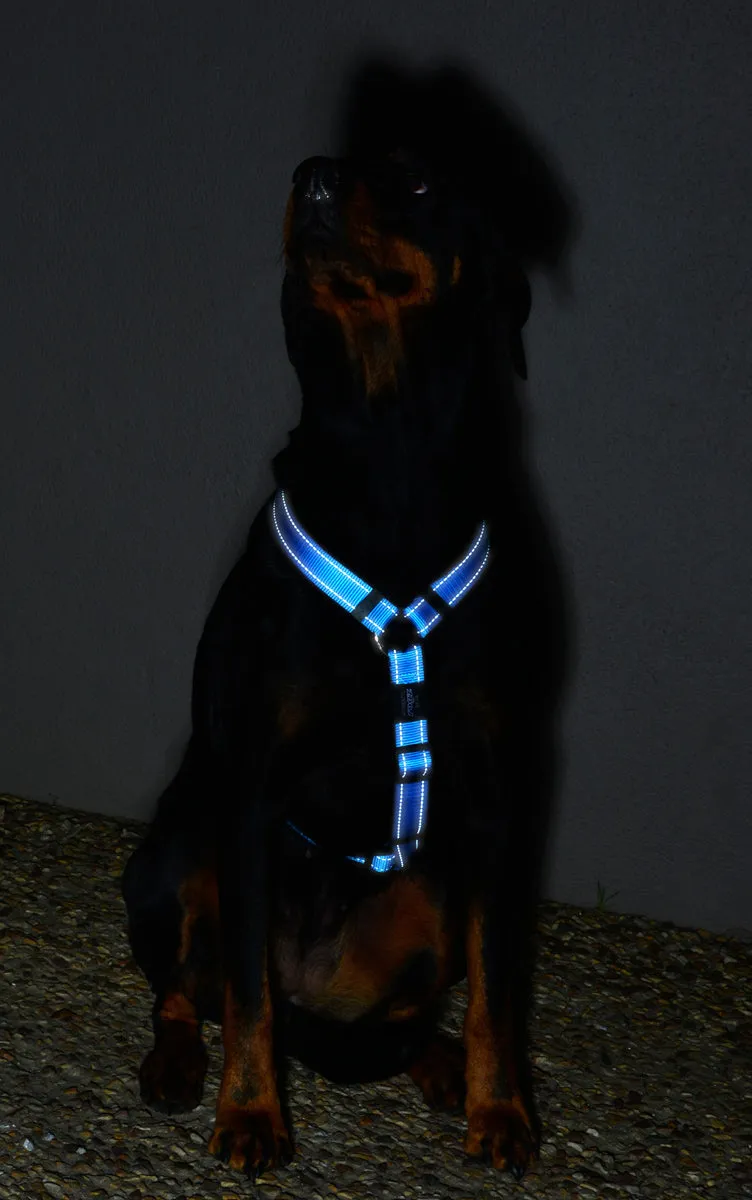 Rogz Classic Reflective Harness Black