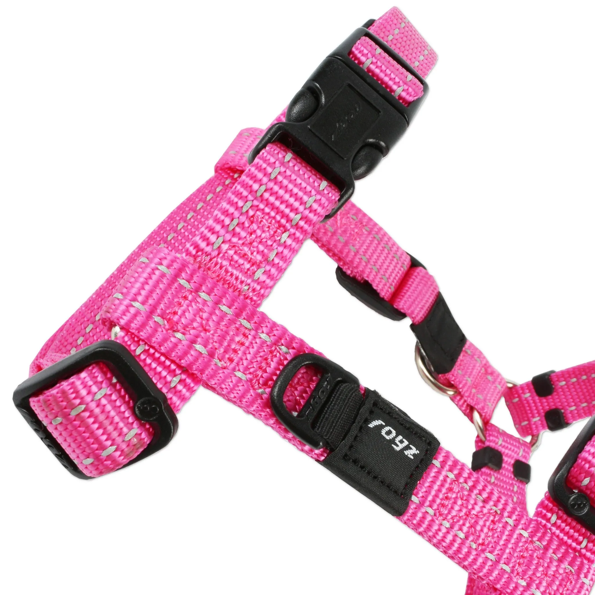 Rogz Classic Reflective Harness Pink