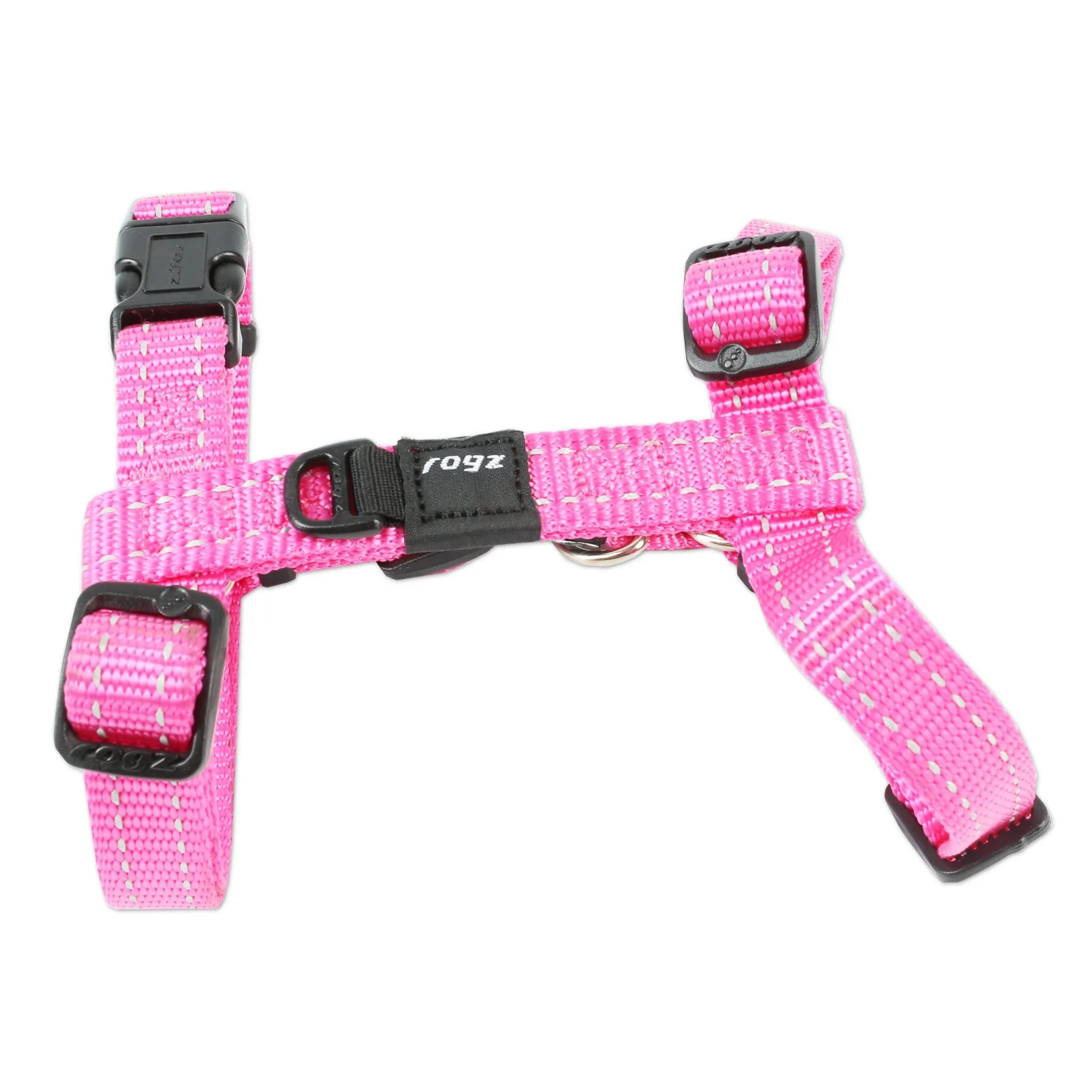 Rogz Classic Reflective Harness Pink