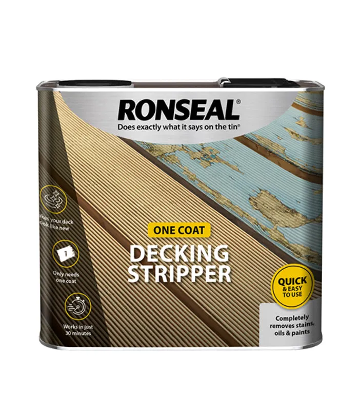 Ronseal Garden Decking Stripper - 2.5 Litre