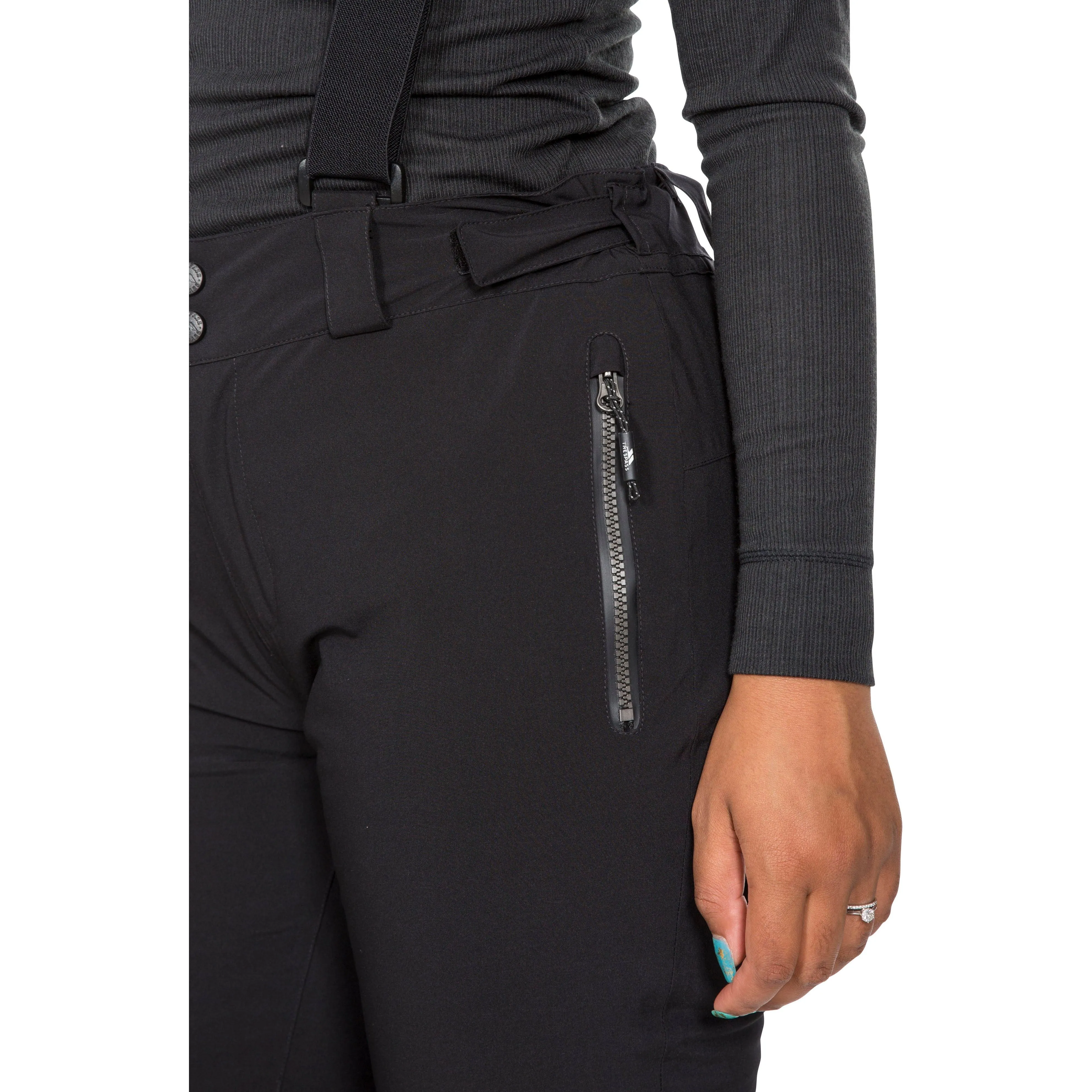 Roseanne Women's Waterproof Ski Trousers in Black