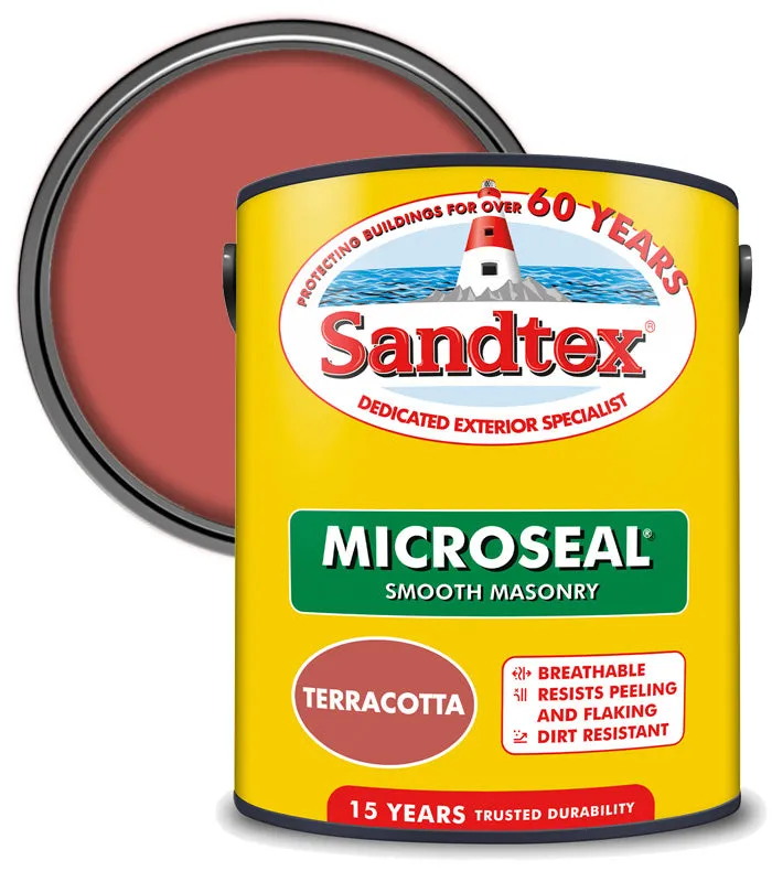 Sandtex 15 Year Microseal Smooth Masonry Paint