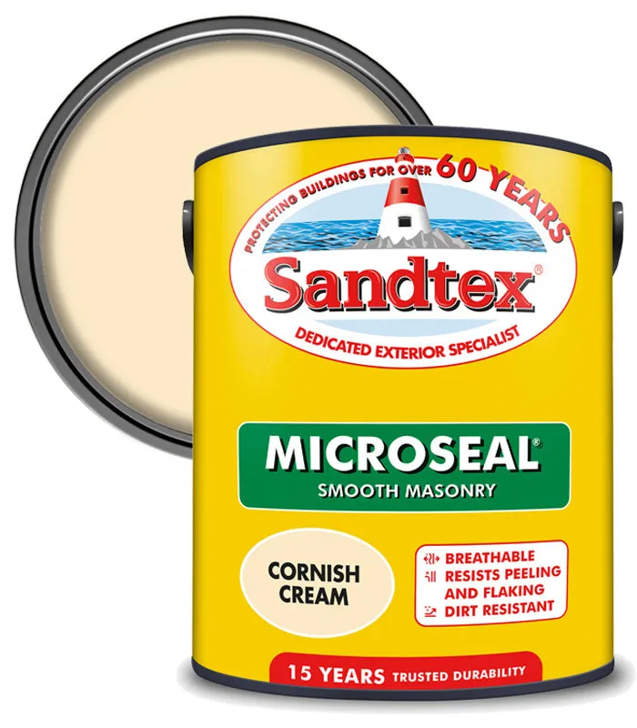 Sandtex 15 Year Microseal Smooth Masonry Paint