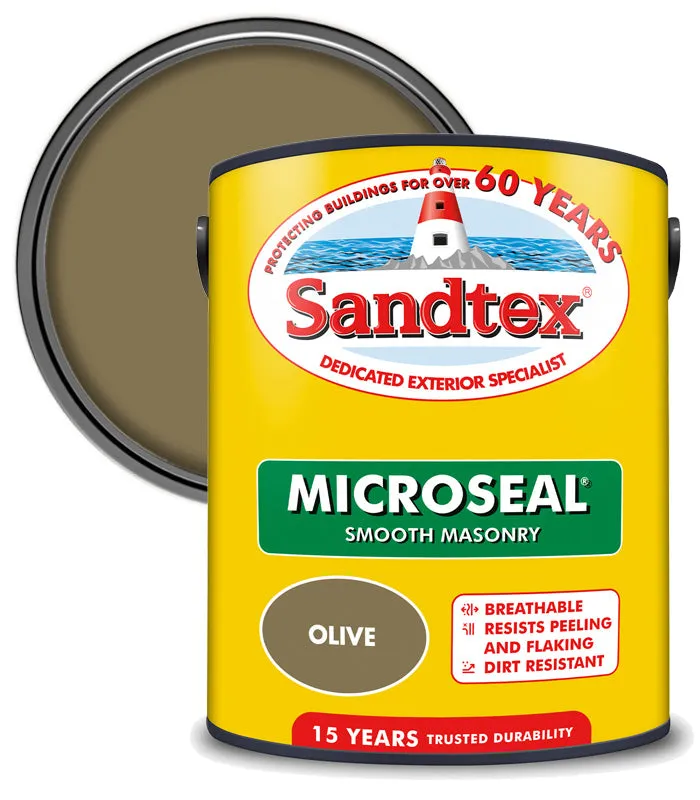 Sandtex 15 Year Microseal Smooth Masonry Paint