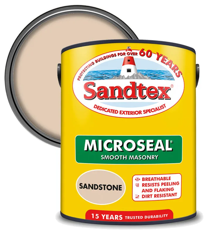 Sandtex 15 Year Microseal Smooth Masonry Paint