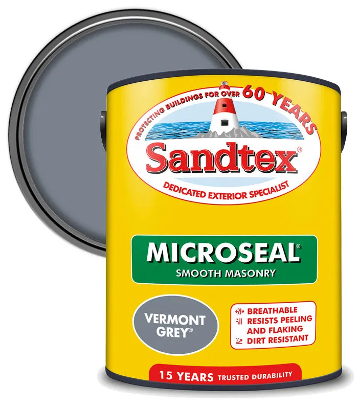 Sandtex 15 Year Microseal Smooth Masonry Paint