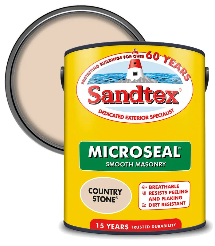 Sandtex 15 Year Microseal Smooth Masonry Paint