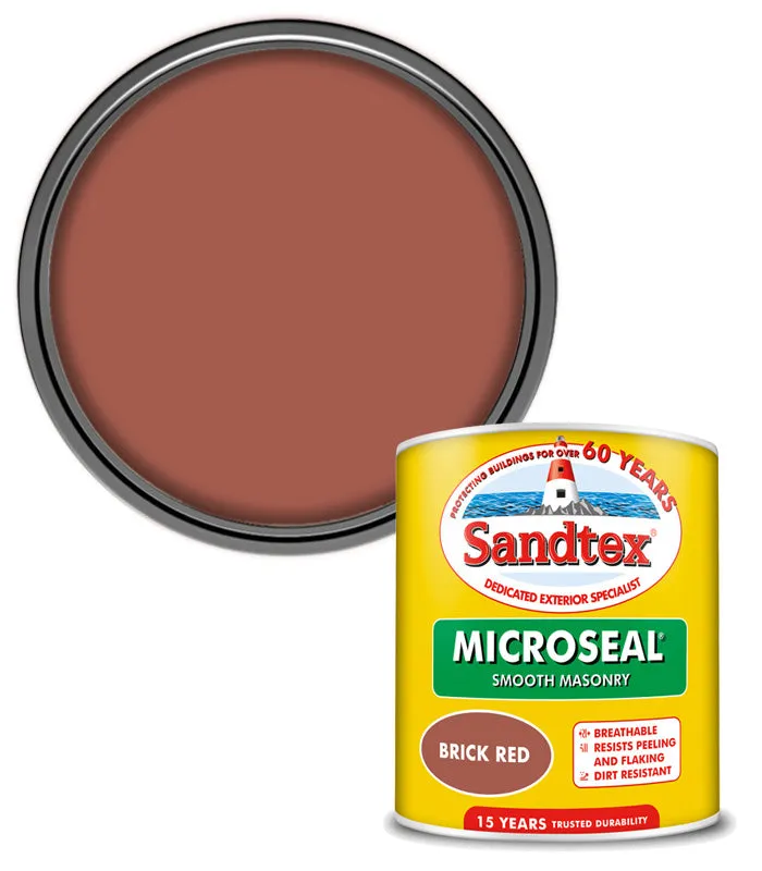 Sandtex 15 Year Microseal Smooth Masonry Paint