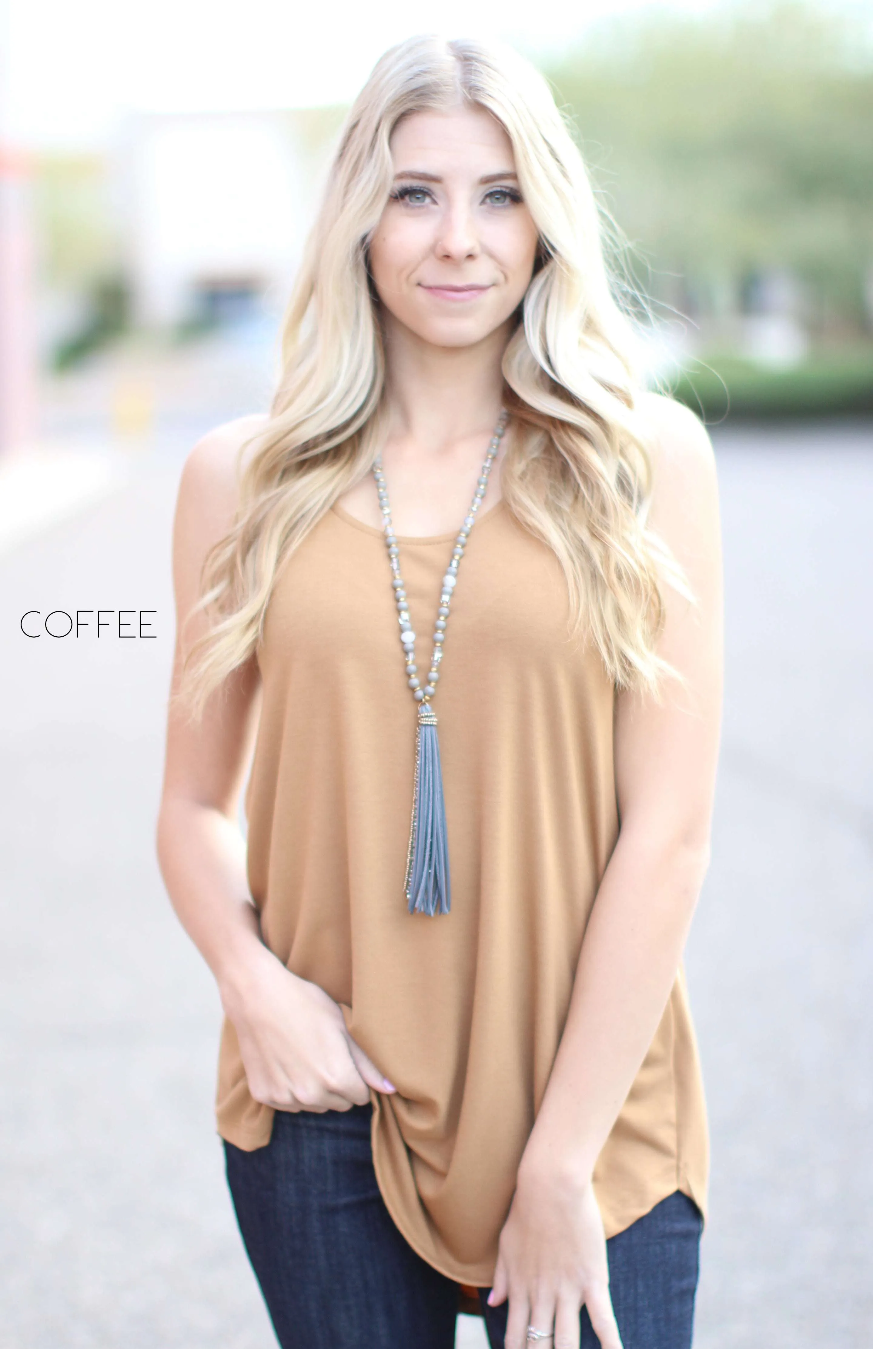 Sleeveless Flowy Top | S-3XL