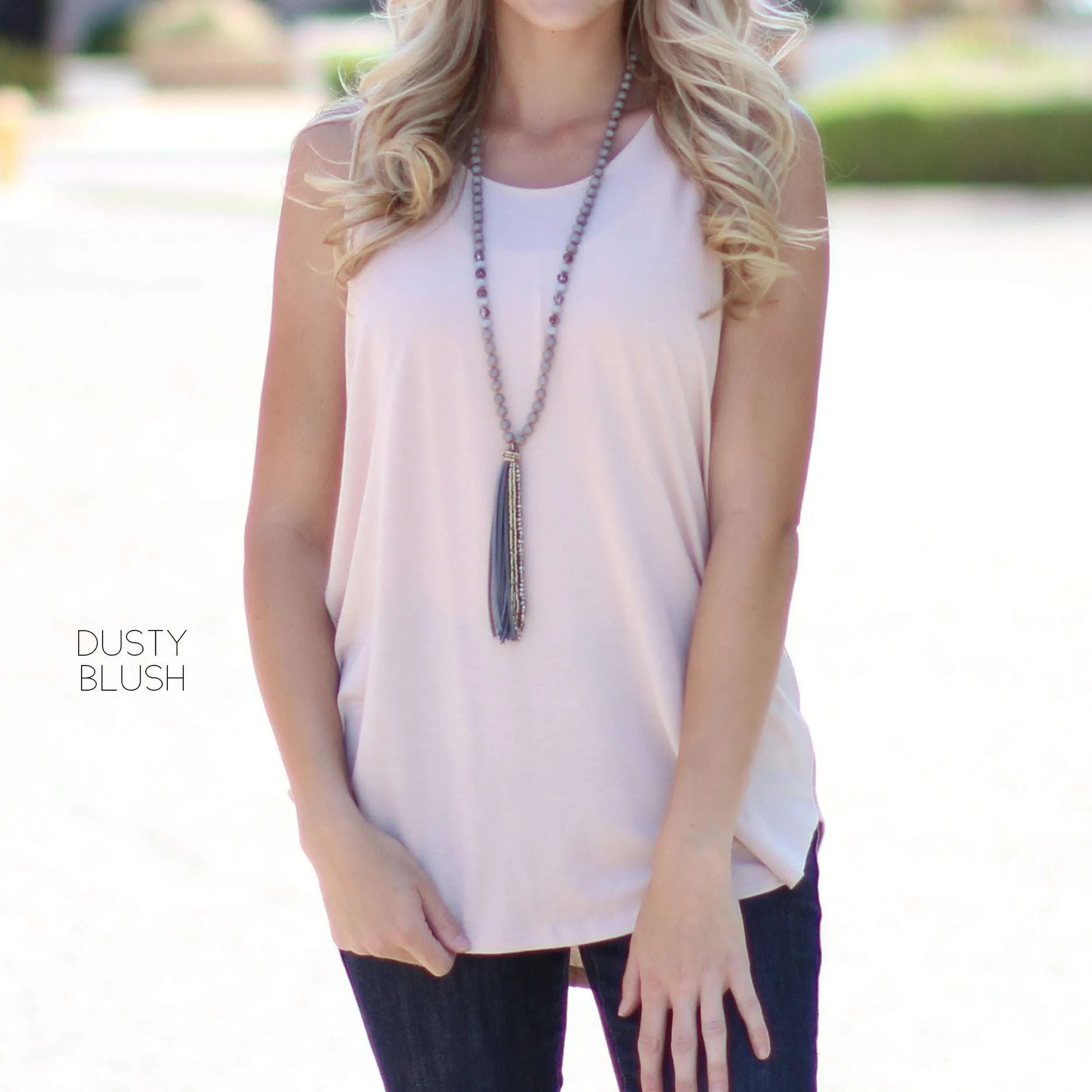 Sleeveless Flowy Top | S-3XL