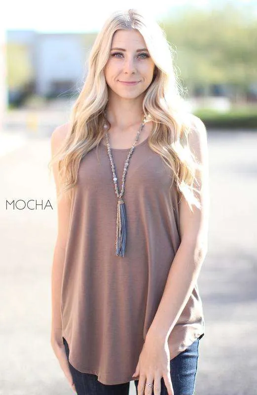 Sleeveless Flowy Top | S-3XL