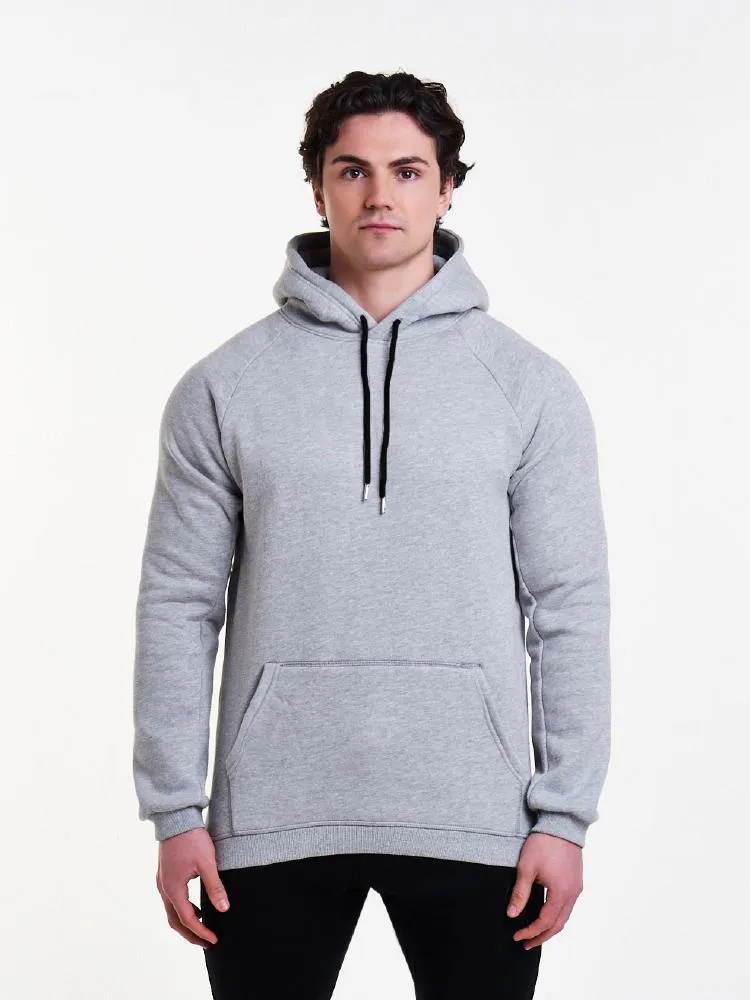 Solid Color Pocket Hoodies