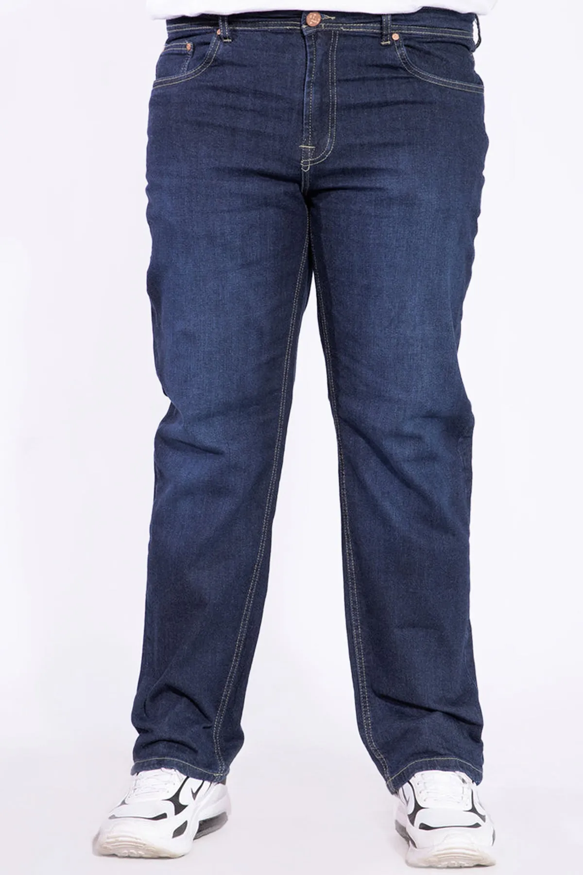 Super Dark Wash Jeans (Plus Size) - W21 - MDJ001P