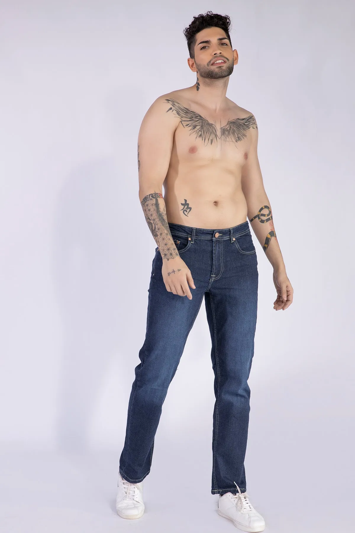 Super Dark Wash Jeans - W21 - MDJ001R