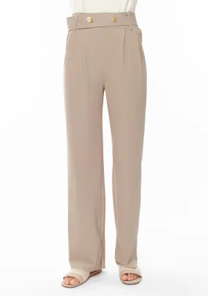 VITORIA Wide Leg Stretch Pants sahar