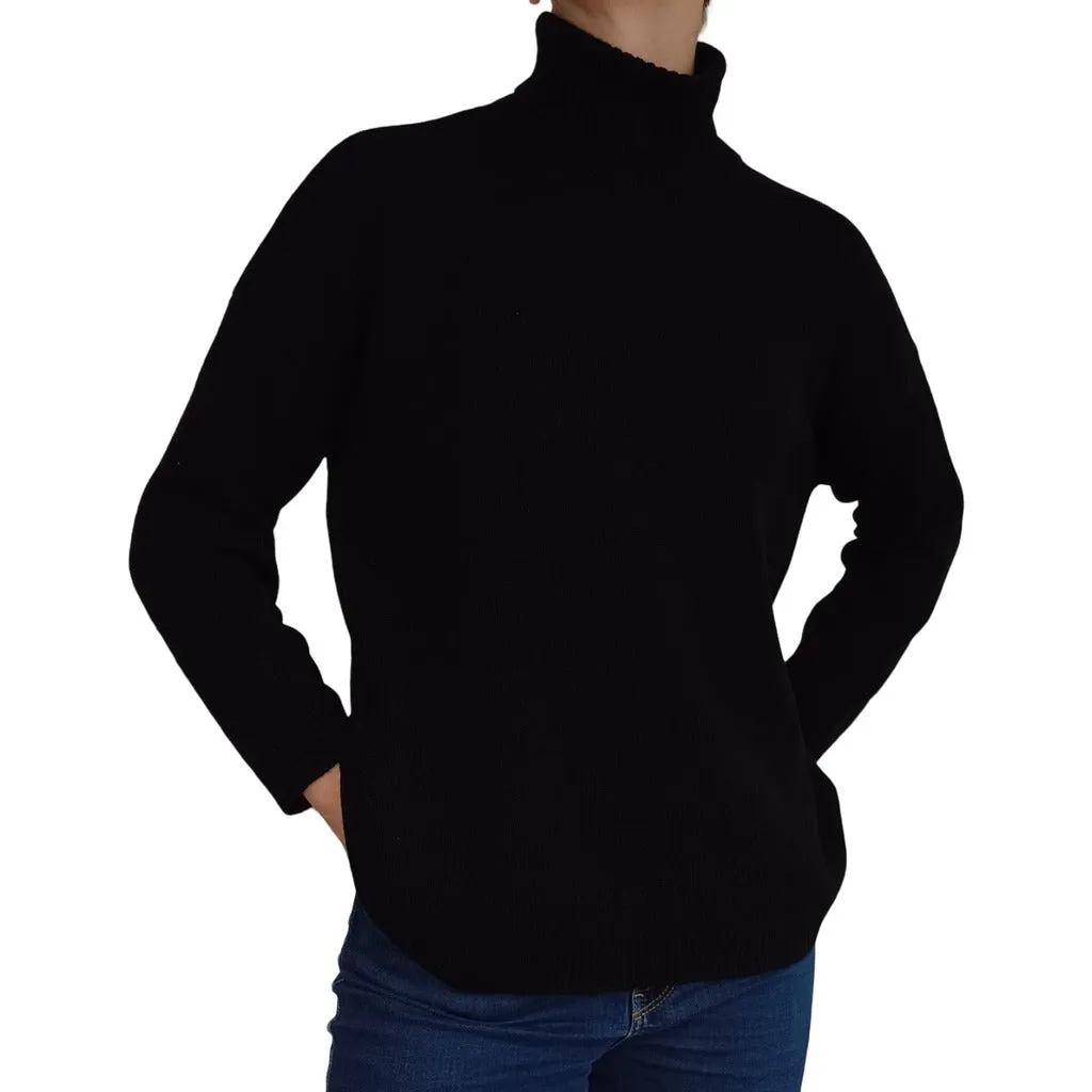 Women's 100% Cashmere Turtleneck Sweater – Made in Italy, Fall/Winter Collection