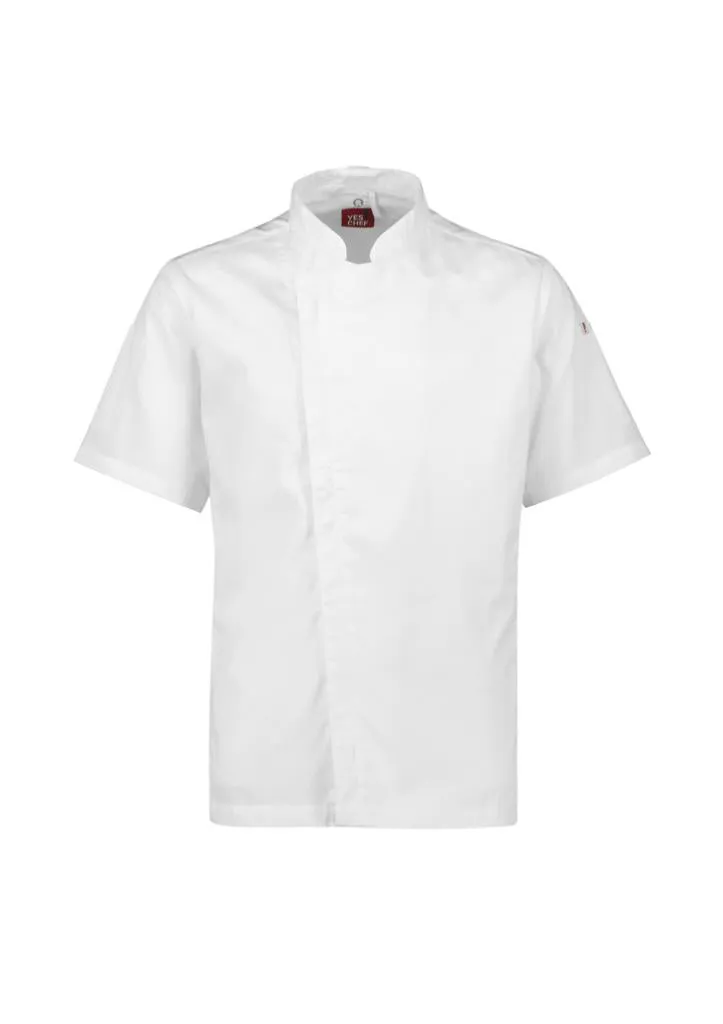 Yes!Chef CH330MS Mens Alfresco S/S Chef Jacket