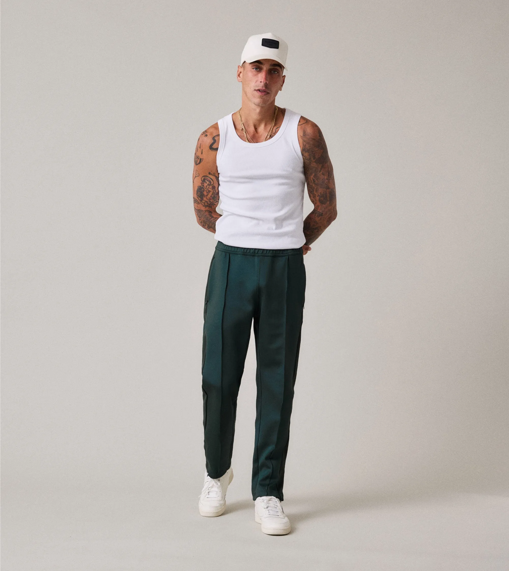 ZR Football Trackpant Dk Forest